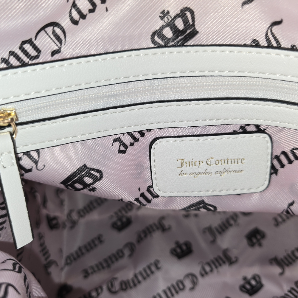 Juicy Couture Sweet n Juicy FR Yellow Pear Tote Bag with Strawberry - Picture 2 of 7